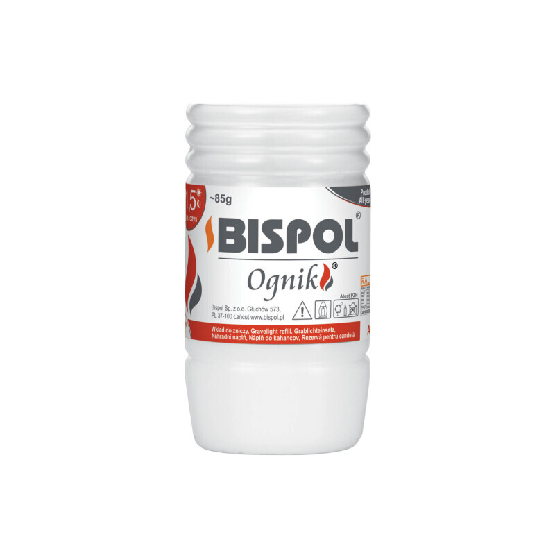 Bispol Svíčka hřbitovní Ognik 1,5dni/85g (30/krt)