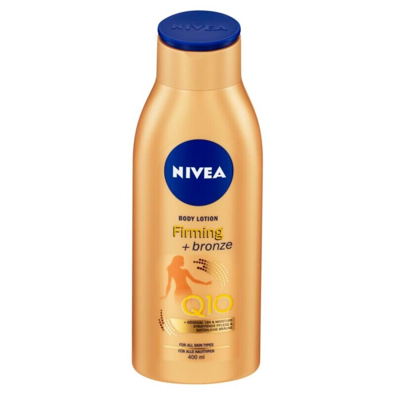 Nivea 400ml Těl.mléko Q10 zpevňující tónovací (12/krt)