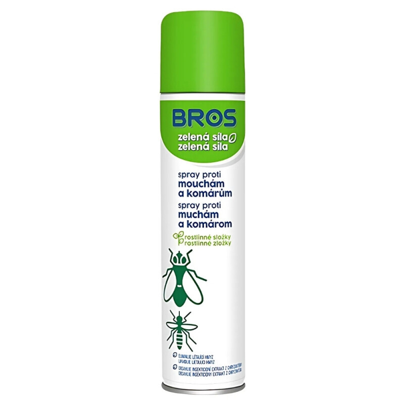 Bros 300ml Spray proti mouchám a komárům (12/krt)