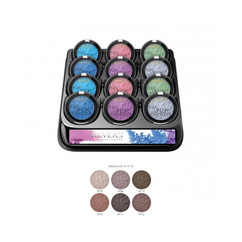 Revers Eyeshadows Pure Mineral MIX 2,5G (12/bal 480/krt)