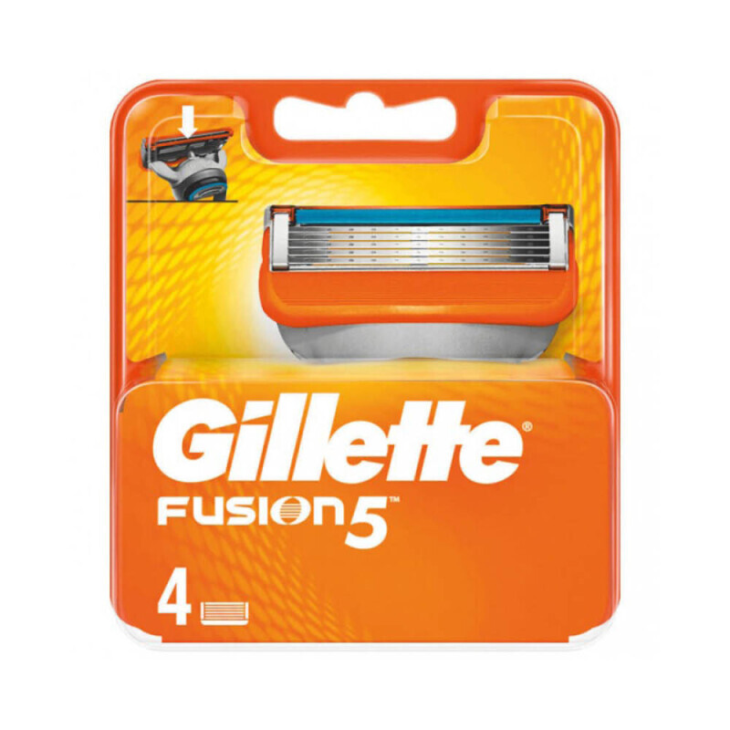 Gillette Fusion Náhradní hlavice 4ks CZ (10/bal 200/krt)