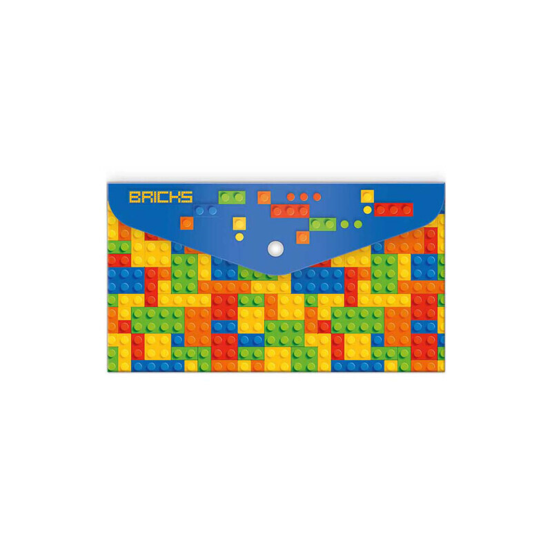 Argus Spisové desky s drukem DL Colour bricks (6/bal)