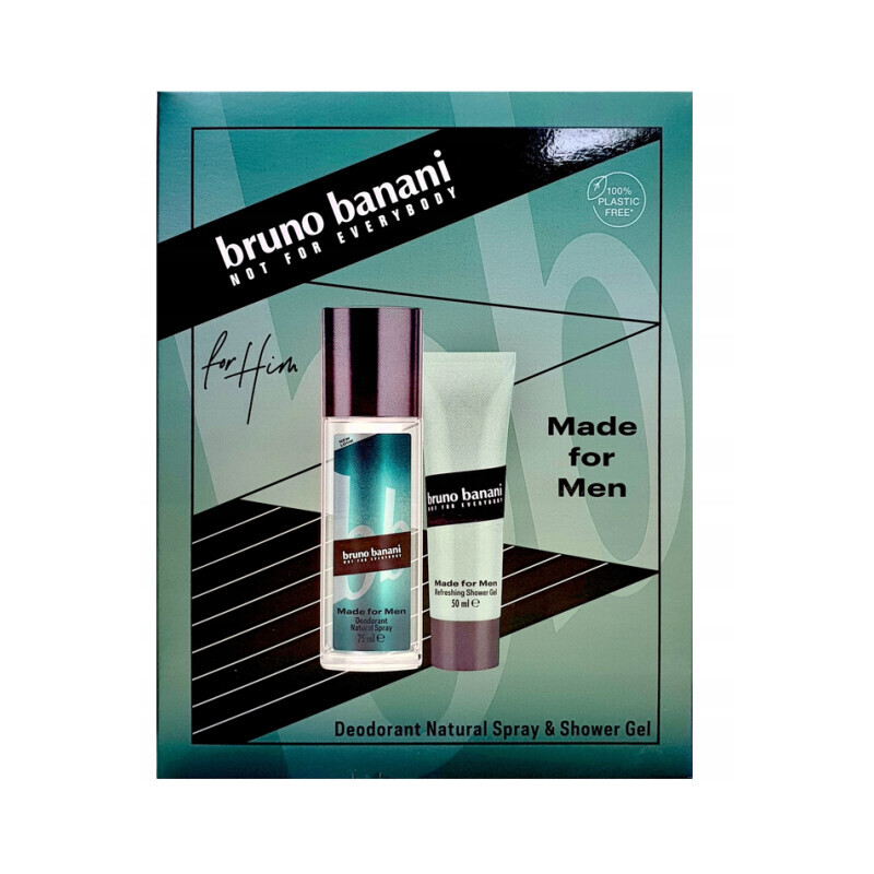 Bruno Banani Dár.sada M 75ml DNS+50ml SG Made for Man (6/krt)