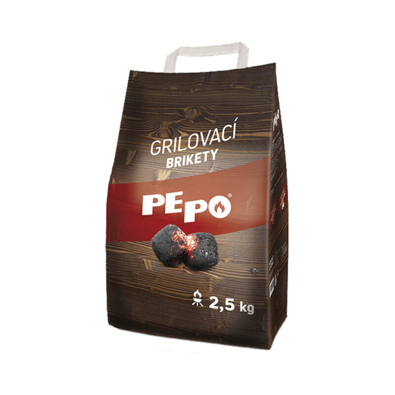 Pepo Grilovací brikety 2,5kg