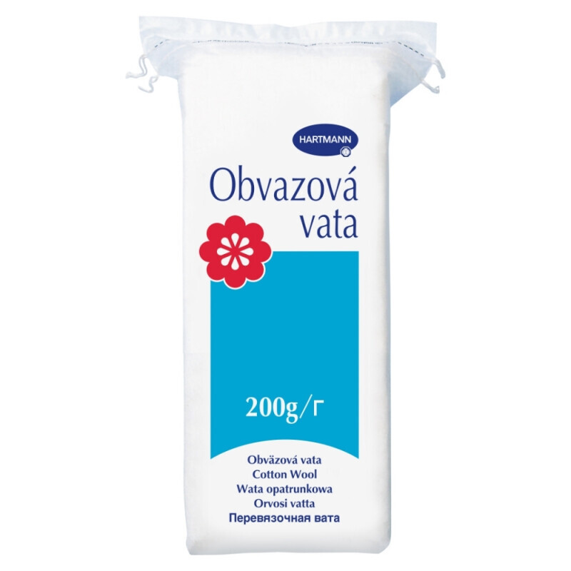 Hartmann Obvazová vata 200g