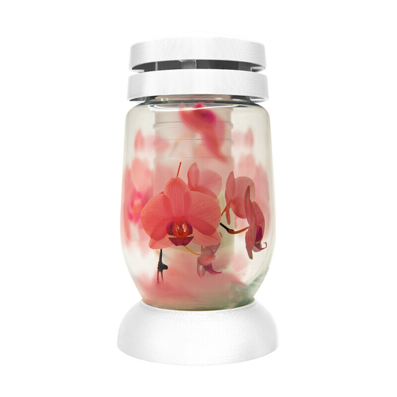 Bolsius Svíčka hřbitovní sklo 3S Orchid (6/krt)