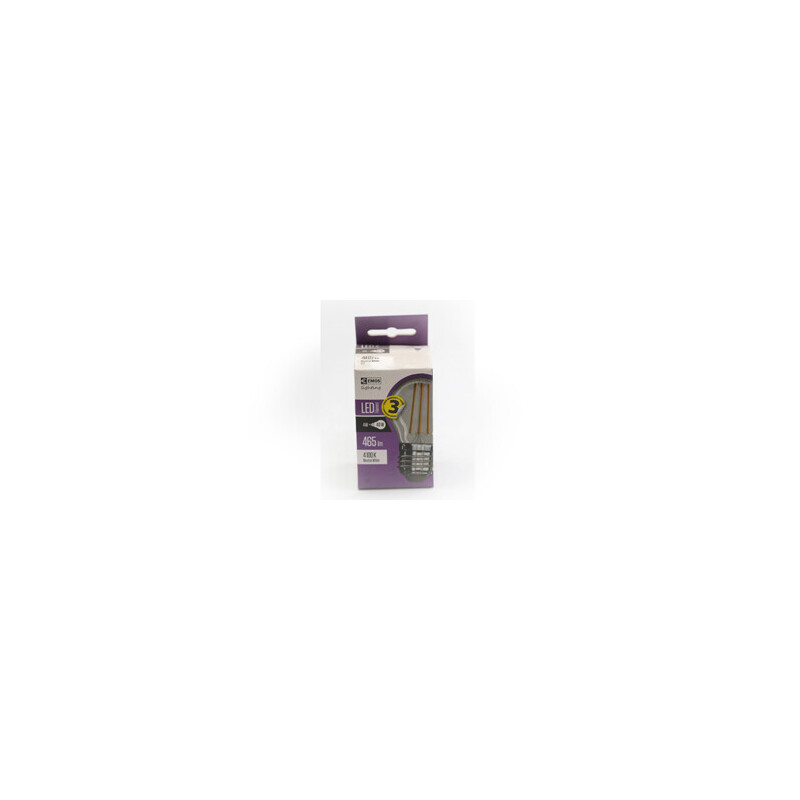Emos Žárovka Led Filament Mini GL 4W E27 NW (10/bal 60/krt)