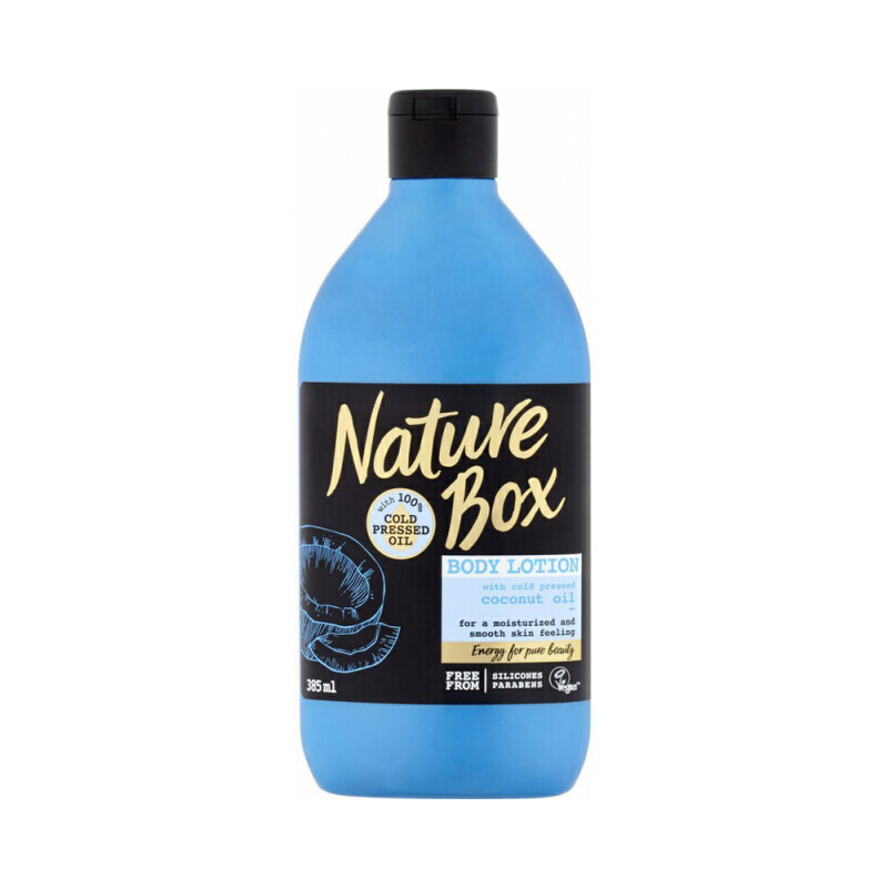 Nature Box 385ml Tělové mléko Coconut Oil N (6/krt)