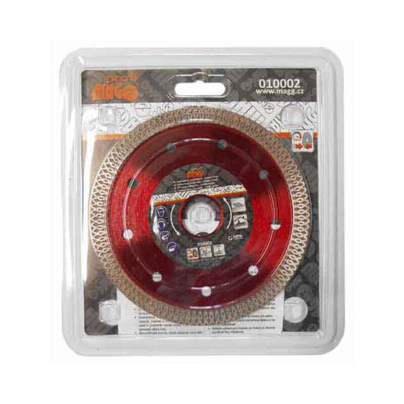 Magg PROFI - Diamantový kotouč TURBO STONE 125x22x10mm
