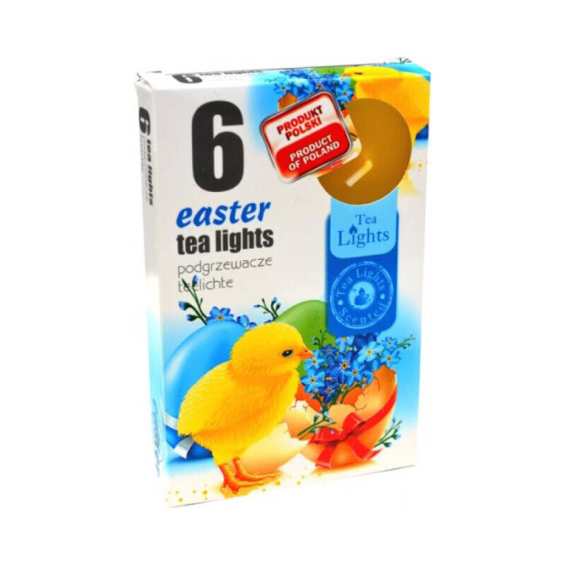 Admit Svíčka čajová 6ks Easter (45/krt)