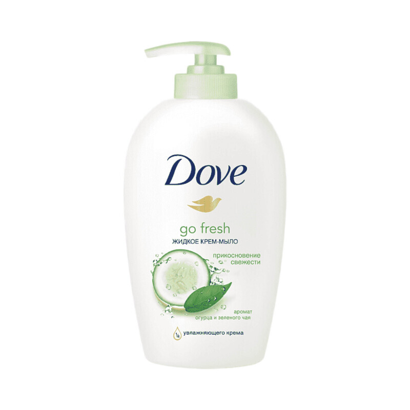 Dove 250ml Mýdlo tekuté GoFresh Cumcumber&Green Tea (12/krt)