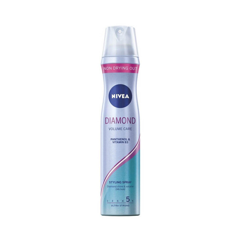 Nivea 250ml Lak na vlasy Diamond Volume 5 (12/krt)