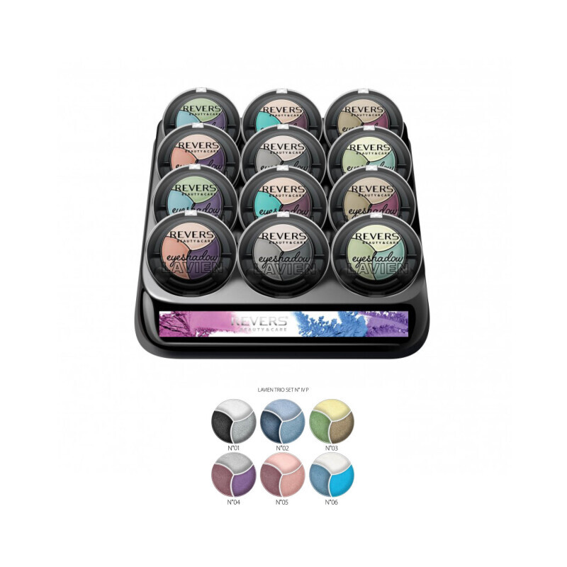Revers Eyeshadows Lavien Trio MIX set IV (12/bal 384/krt) 