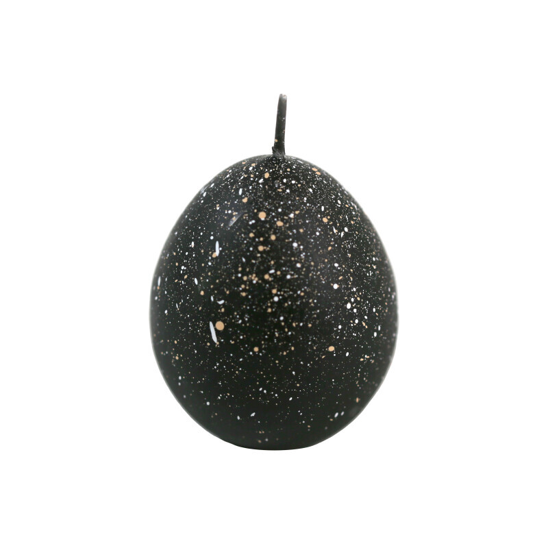 Bartek Svíčka Easter Egg 70/100 in Spots Black (12/krt)