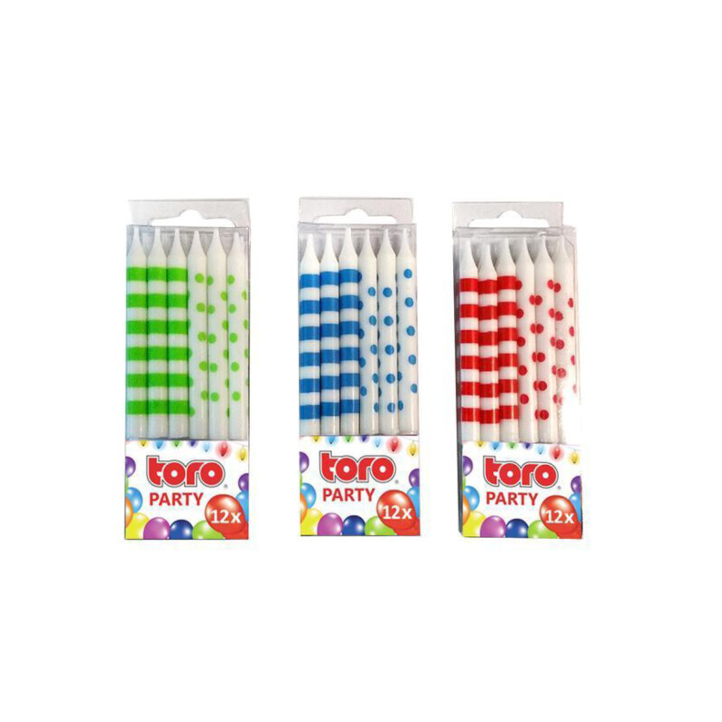 Toro Dortová svíčka 12ks (12/krt)