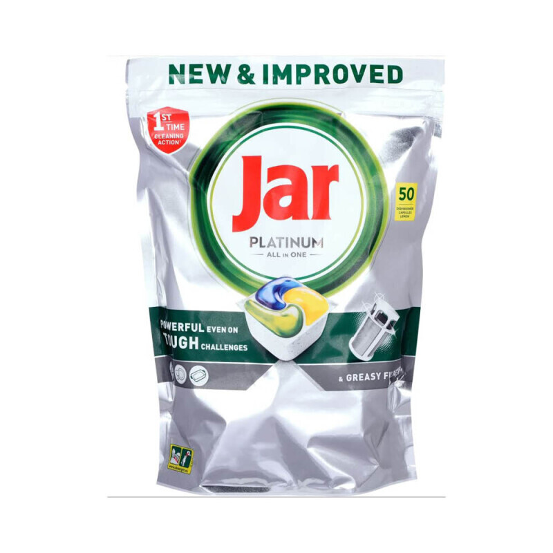 Jar kapsle na nádobí Platinum 50ks Yellow (4/krt)