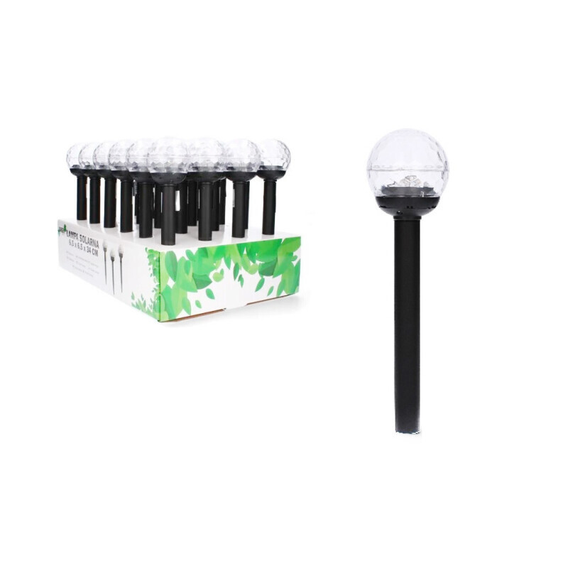 Lampa Solární Multicolor 6,5x6,5x34cm(24/krt)