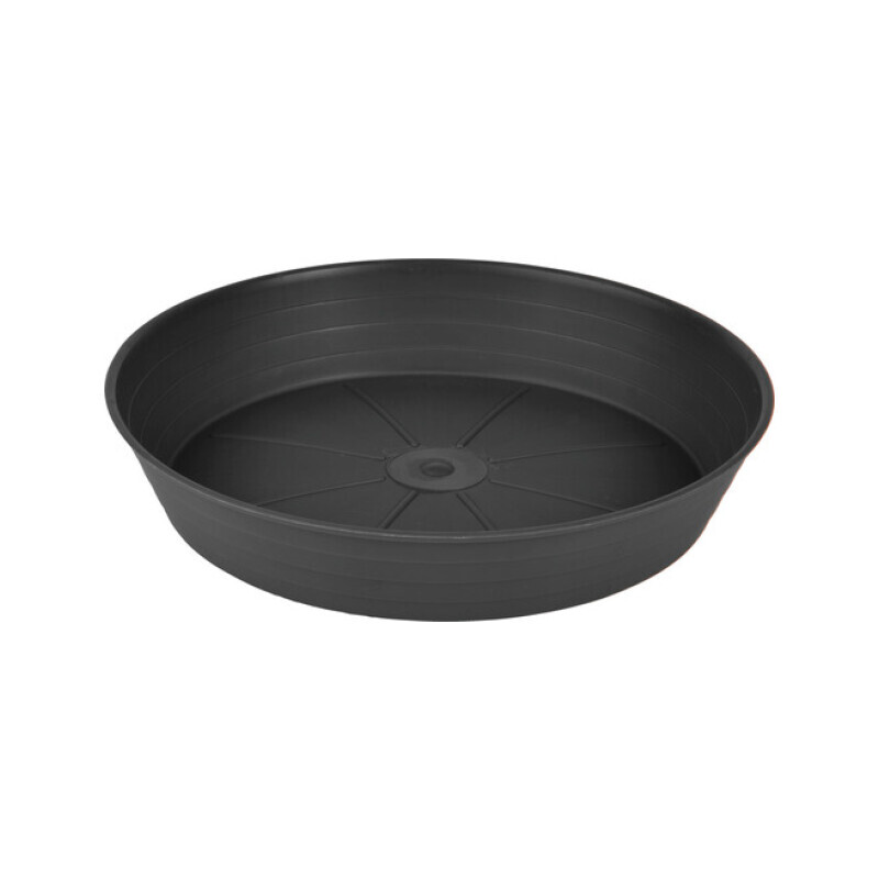 Miska pod květináč Primavera Ø28cm antracit (10/krt)