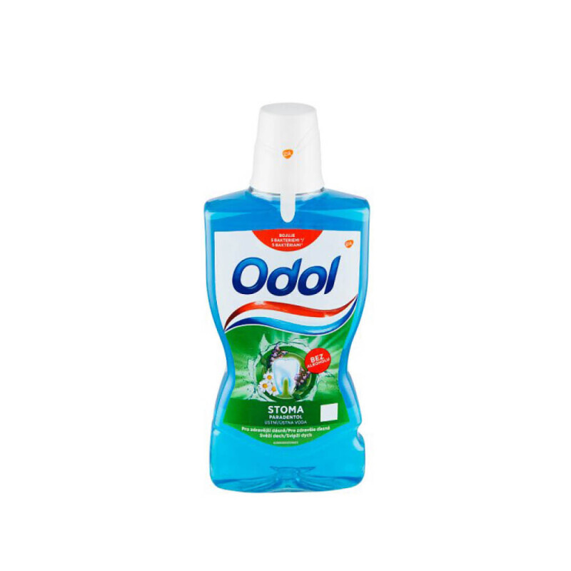 Odol 500ml ústní voda Stoma Paradentol bez alkoholu (8/krt)