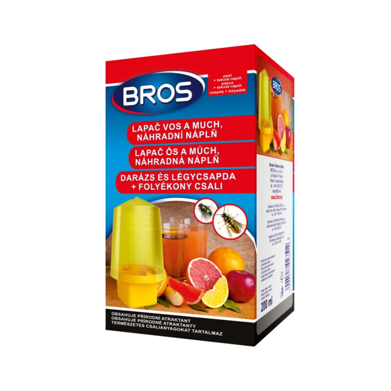 Bros Lapač vos, sršnů a much komplet 200ml (10/krt)