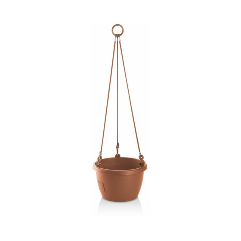 Květináč závěsný samozavlažovací Marina Ø30cm terakota (8/krt)