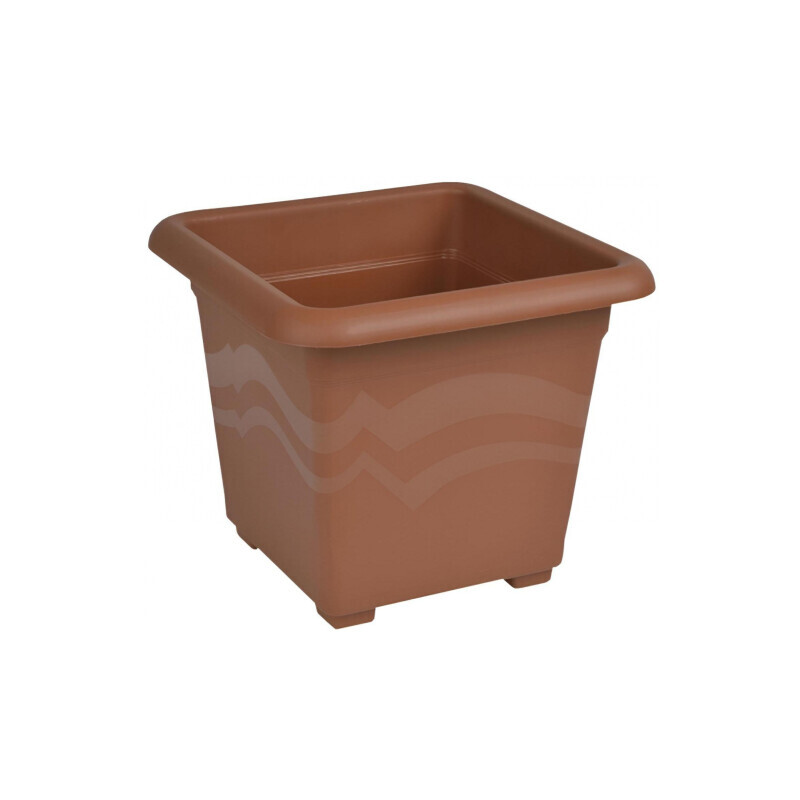 Květináč hranatý Quattro 20*20cm terakota (10/bal)