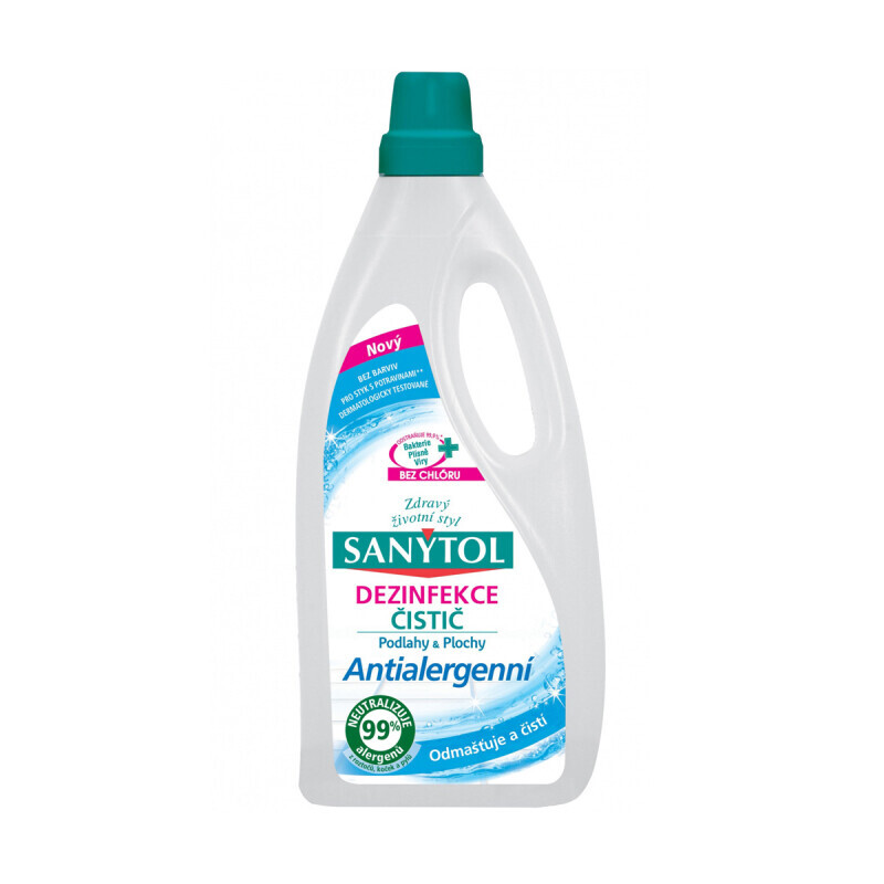 Sanytol 1l Dezinfekce čistič podlahy Antialergen (12/krt)