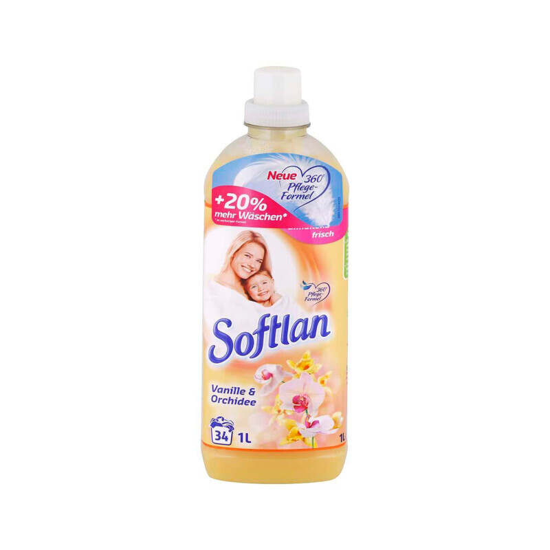 Softlan 1l aviváž Vanille&Orchidee-Yellow N (12/krt)