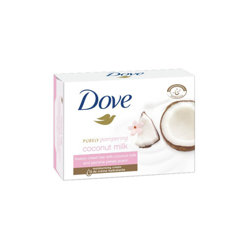 Dove 90g Mýdlo tuhé P.Pampering Coconut Milk (48/krt)