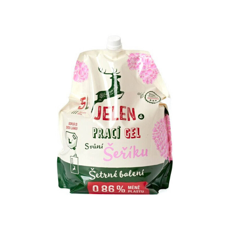 Jelen Prací gel 5l Šeřík (5/krt)