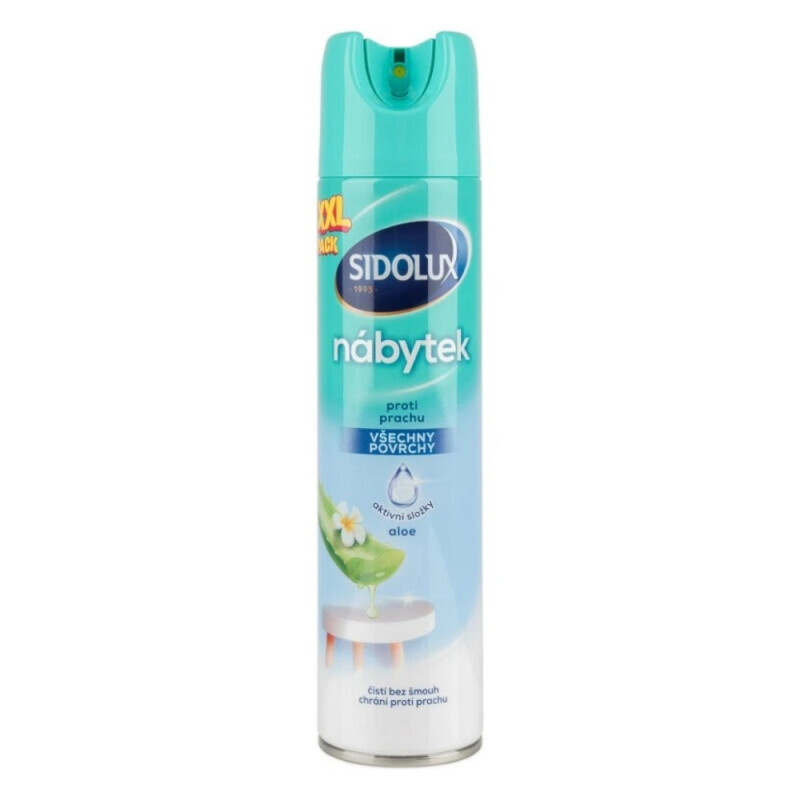 Sidolux 350ml nábytek Sprej všechny povrchy Aloe (15/krt)