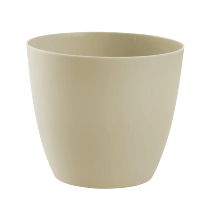 Květináč Ella mat Ø25cm popelavě šedá (4/krt)