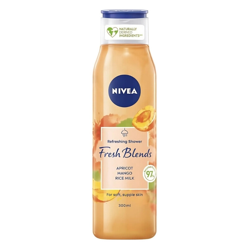 Nivea 300ml SG Apricot&Mango&Rice Milk (24/krt)