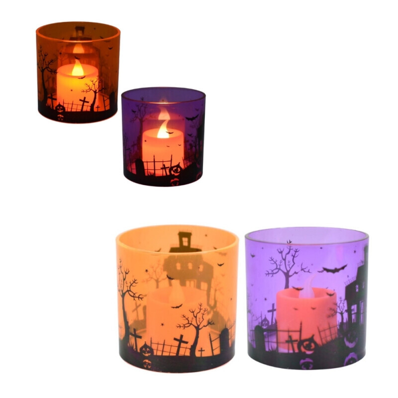 Halloween dekorace LED (12/bal 480/krt) 