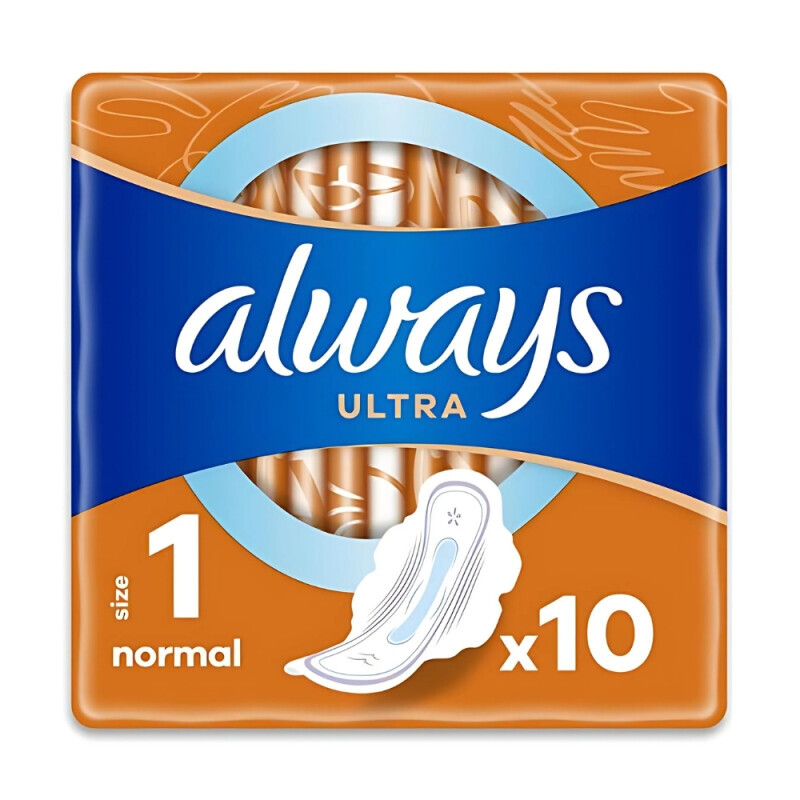 Always Vložky Ultra Day Normal 10ks (20/krt)