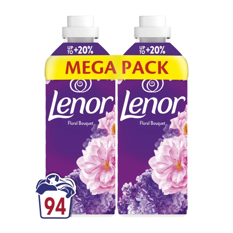 Lenor 2*987ml Aviváž Amethyst&Flower Bouquet DUOpack (6/krt)
