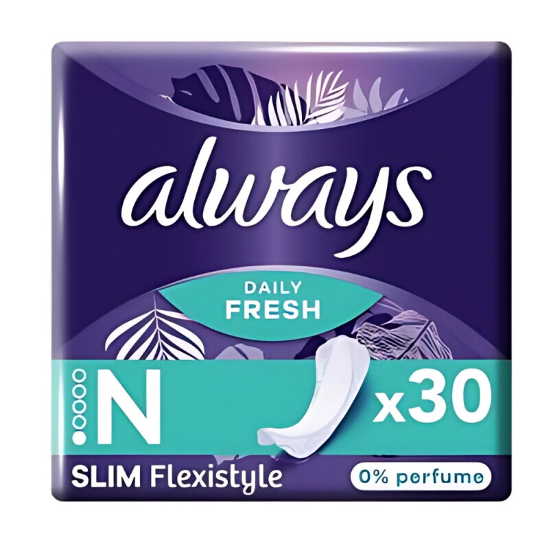 Always Vložky Dailies Normal Slim 30ks (8/krt)