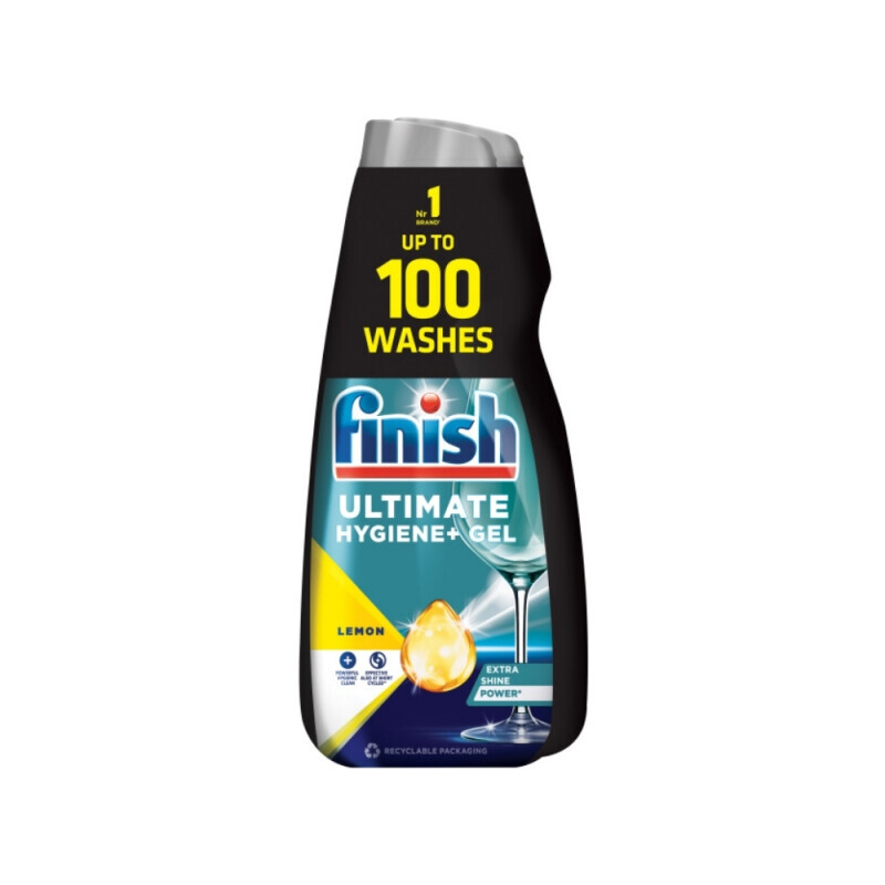 Finish 1L x2 gel do myčky nádobí Lemon Ultimate(6/krt)
