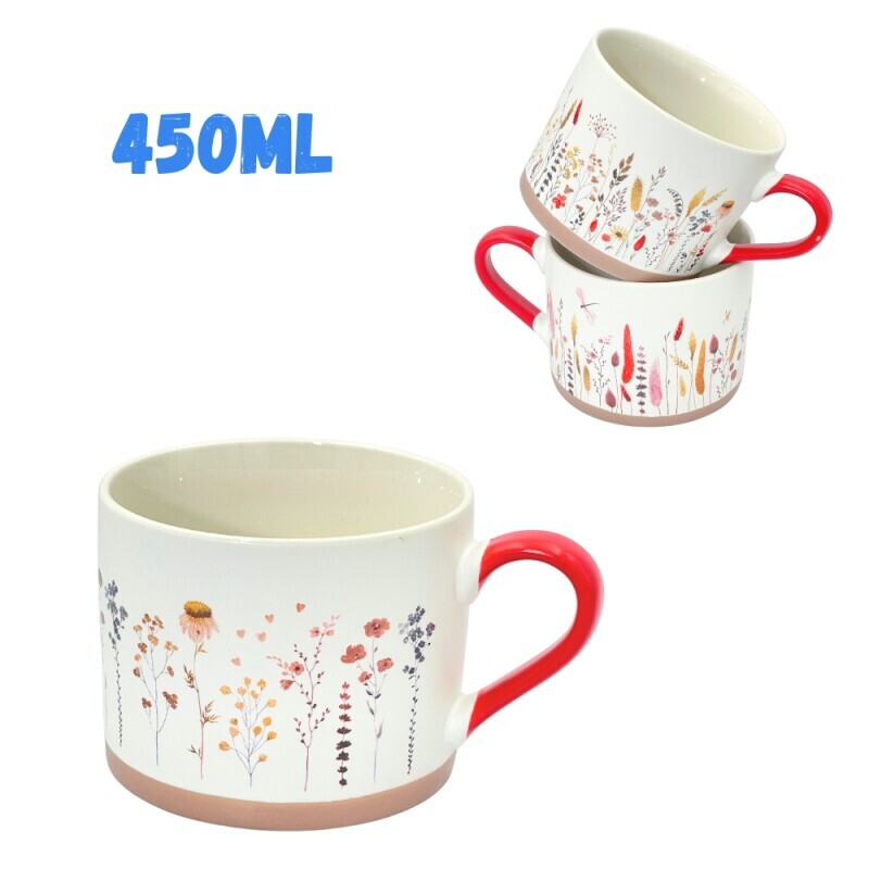 Vánoční hrnek keramika 450ml (12/bal 48/krt)
