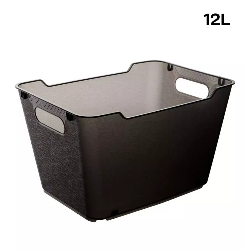 Stylový box šedá 12L(6/krt)