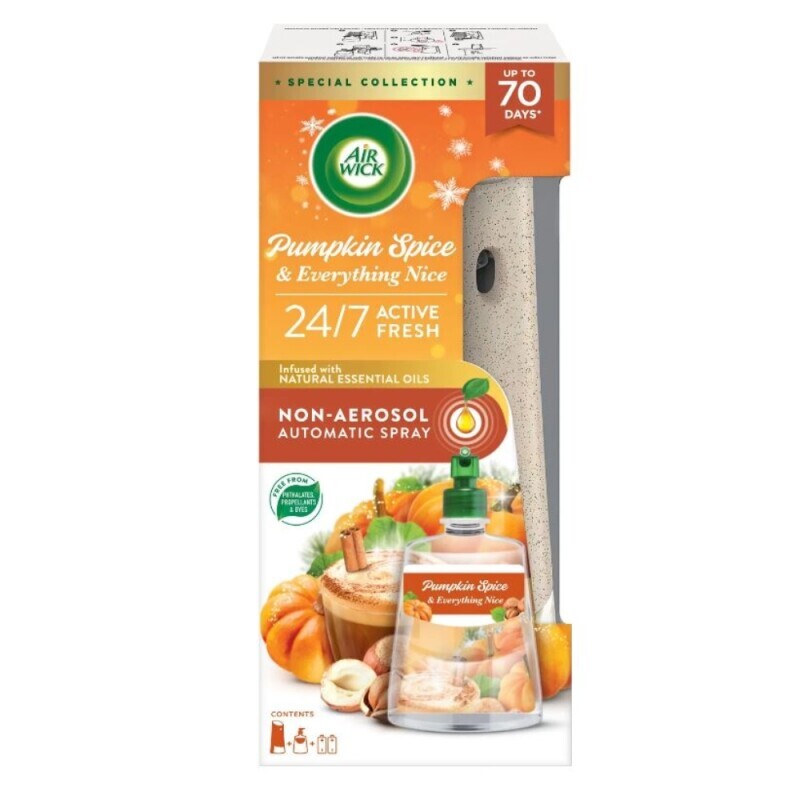 Airwick 228ml Freshmatic komplet Dyne a podzimni pepr(4/krt)