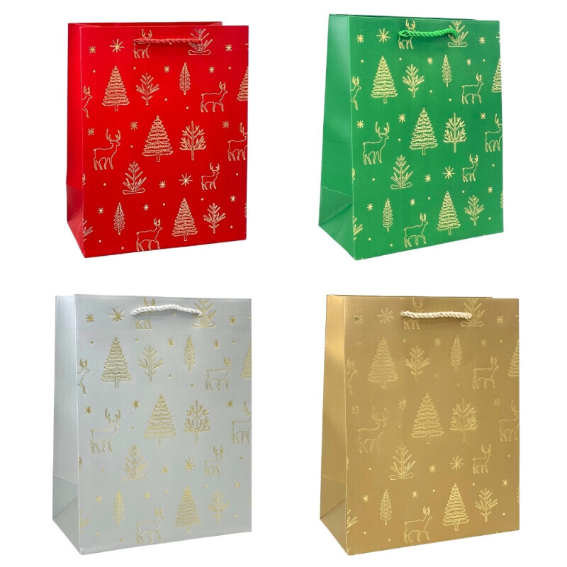 Vánoční dárková taška ''XS'' (12/bal 1200/krt)