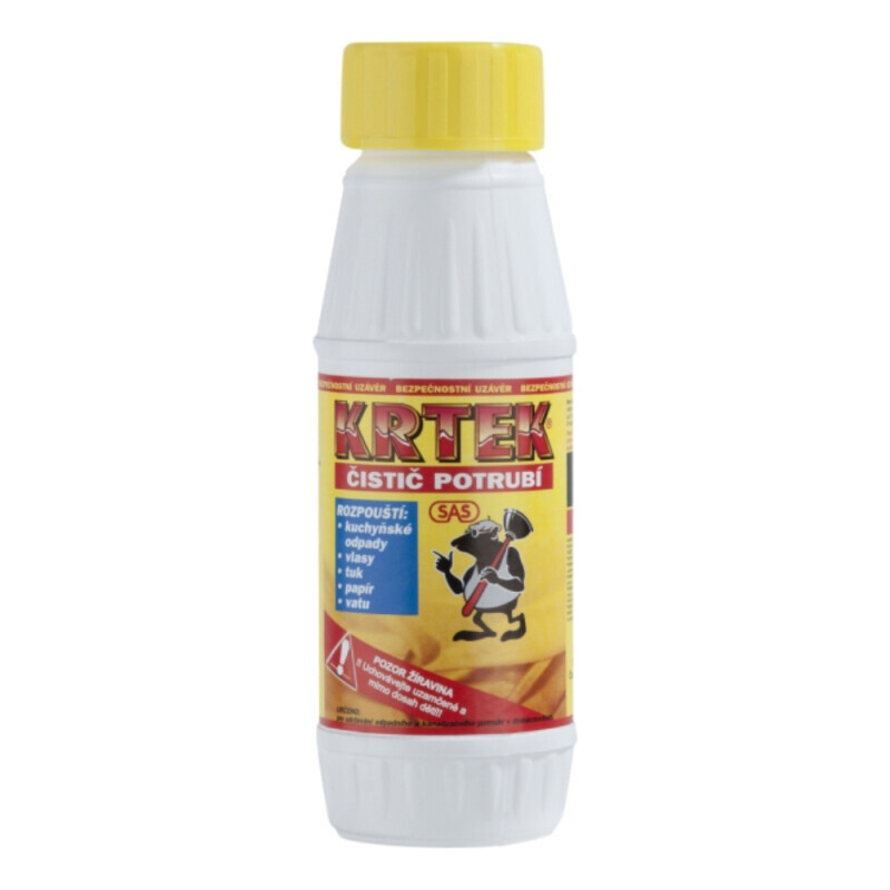 Krtek čistič potrubí 450g (20/bal)