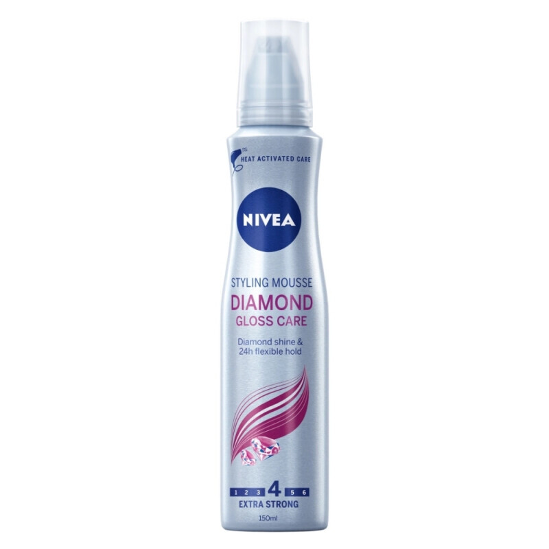 Nivea 150ml Tužidlo Diamond Gloss 4 (12/krt)