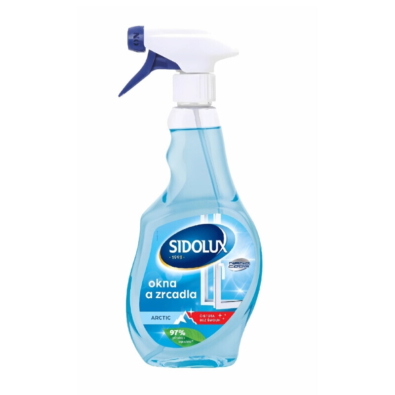 Sidolux 500ml Čistič oken Nano Code Arctic (10/krt)