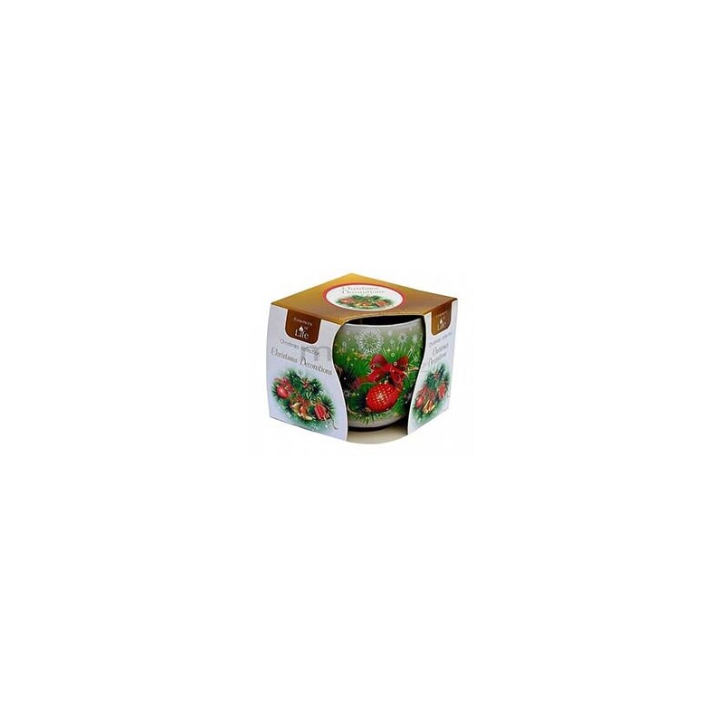 Admit Svíčka ve skle 100g Christmas Decoration (12/bal)