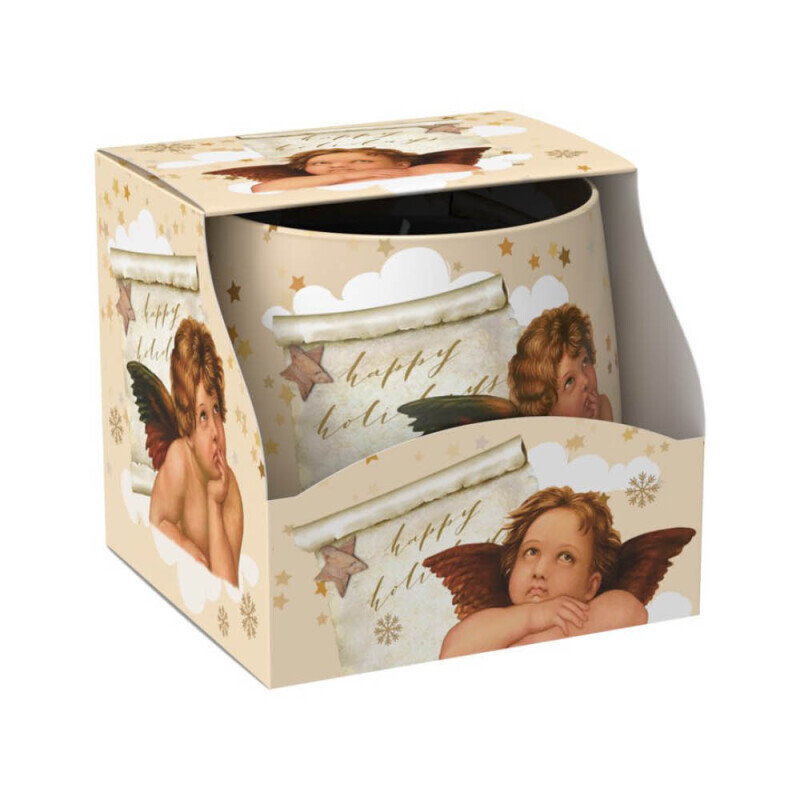 Santo 100g svíčka ve skle Christmas (12/krt)