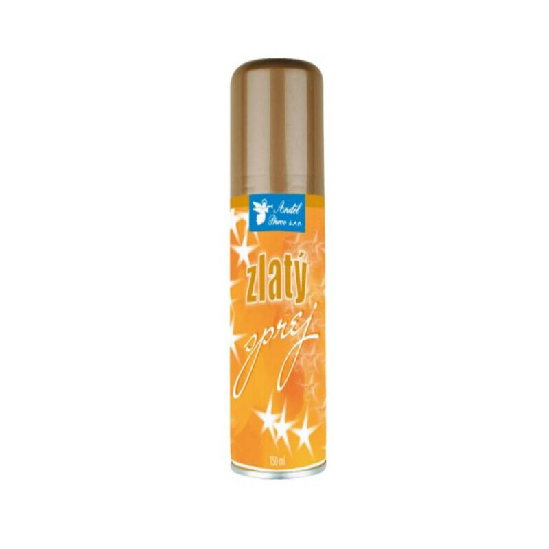 Sprej color zlatý 150ml (24/krt)