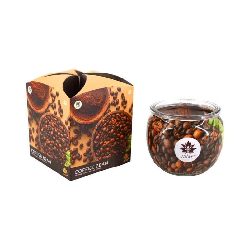 Arome Svíčka ve skle 90g Coffee Bean (12/bal 48/krt)