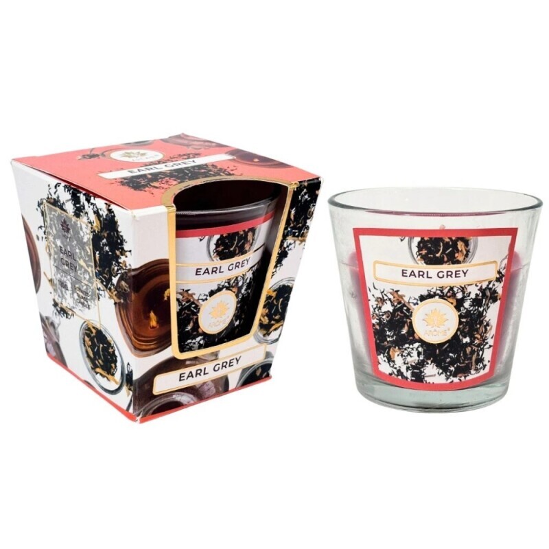 Arome Svíčka ve skle 120g Earl Grey (12/bal 48/krt)